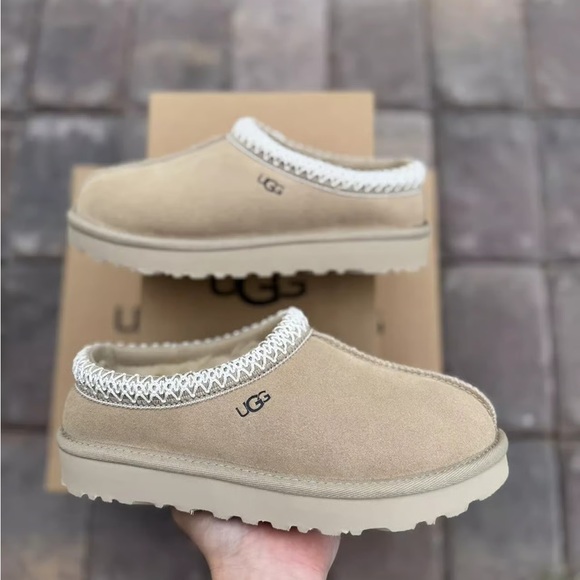 UGG Shoes - UGG Tasman Mustard Seed Slippers